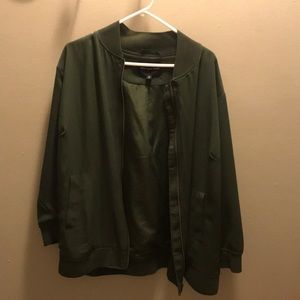 Army green light weight jacket